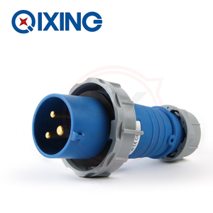 QIXING工业插头QX278 3芯16A防水工业插头220V 航空插头插座IP67